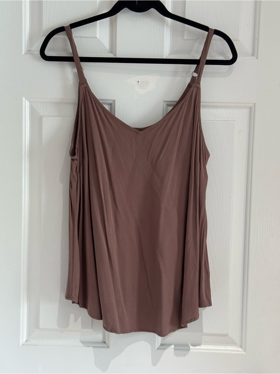 torrid Tops - torrid Brown V-Neck Spaghetti Strap Camisole